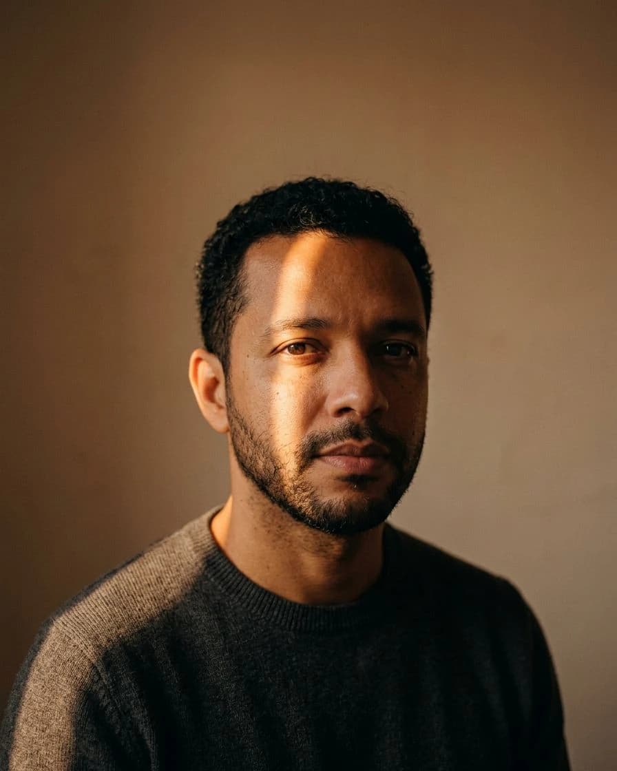 Retrato de Rafael Moura, psicólogo da Elara